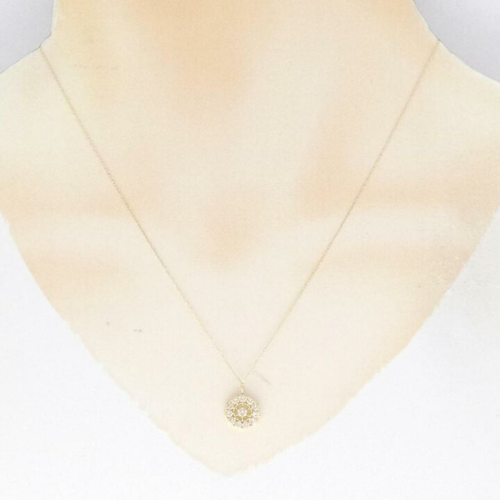 楽天市場】【新品】K18YG ダイヤモンド ネックレス 0.50CT【新品 