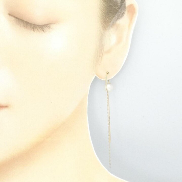 楽天市場】ヒロタカ アコヤパール ピアス 片耳 7.6mm【中古