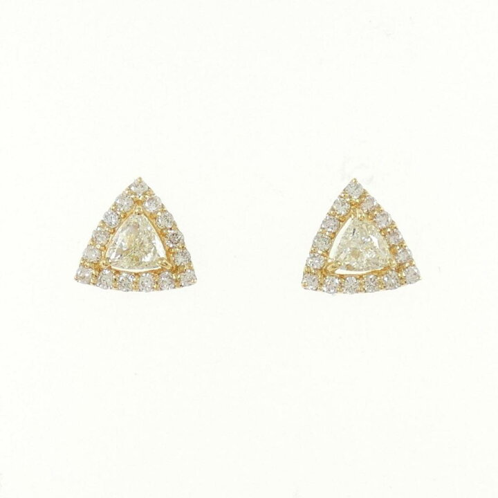 楽天市場】【新品】K18YG ダイヤモンド ピアス 0.44CT【新品  