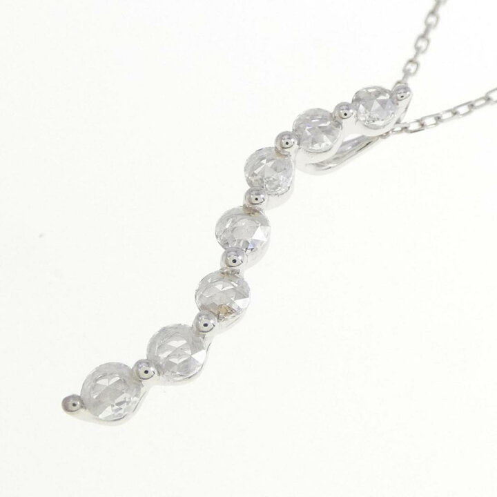 楽天市場】K18WG ダイヤモンド ネックレス 0.23CT【中古】 : KOMEHYO  