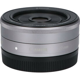 CANON　EF－M22mm　F2STM　SILVER【中古】