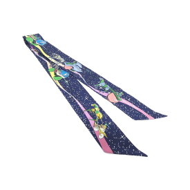 【未使用品】エルメス SPACE DERBY ツイリー 063573S スカーフ【中古】
