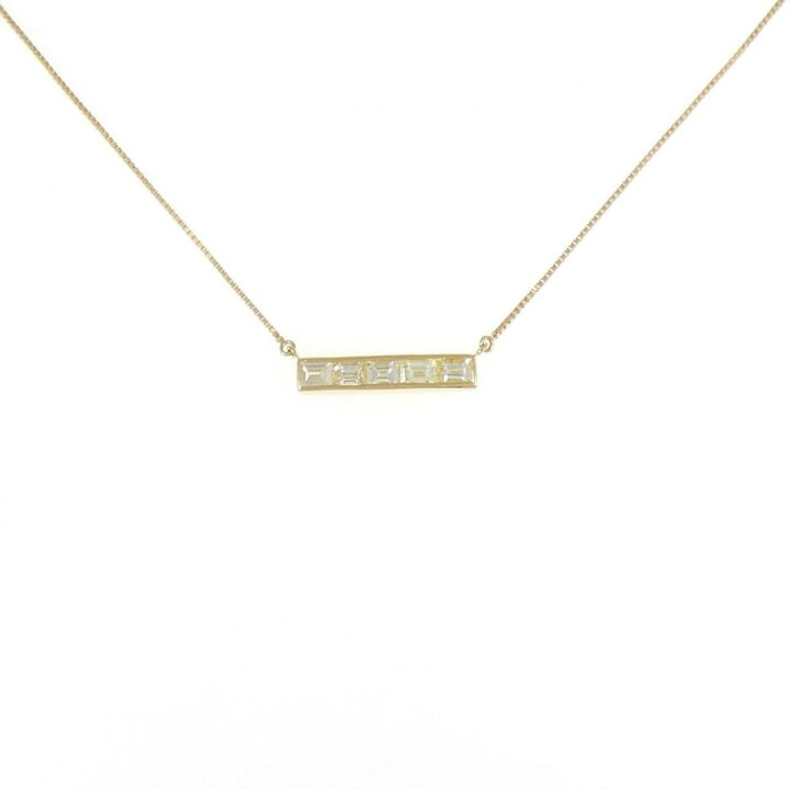 楽天市場】【新品】K18YG ダイヤモンド ネックレス 0.50CT【新品  