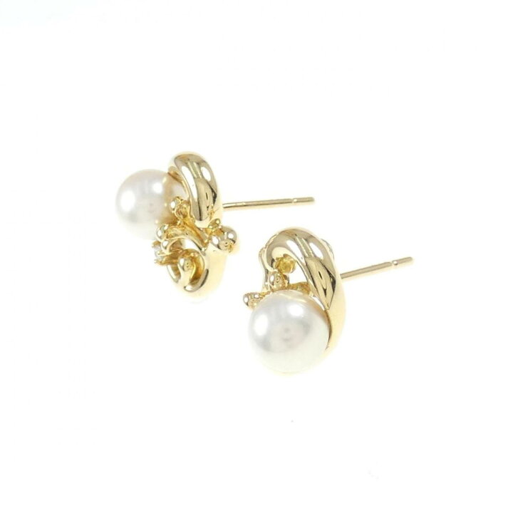 楽天市場】【KOMEHYO】 K18YG アコヤパール ピアス 6.6mm【中古  