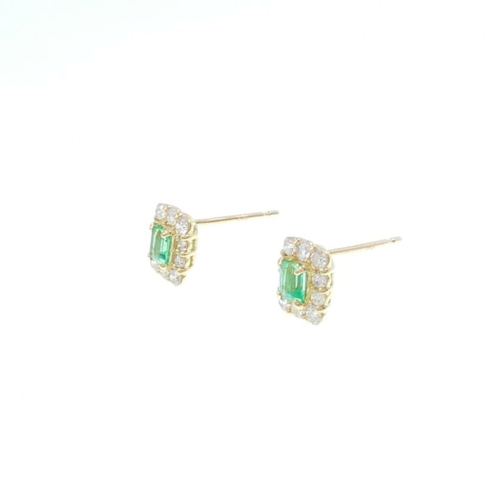 楽天市場】【新品】K18YG エメラルド ピアス 0.26CT【新品】 : KOMEHYO  