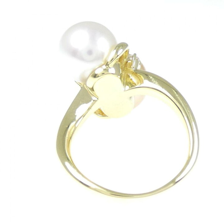 楽天市場】K18YG 白蝶パール リング【中古】 : KOMEHYO ONLINESTORE  