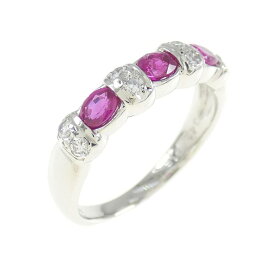 PT ルビー リング 0.43CT【中古】