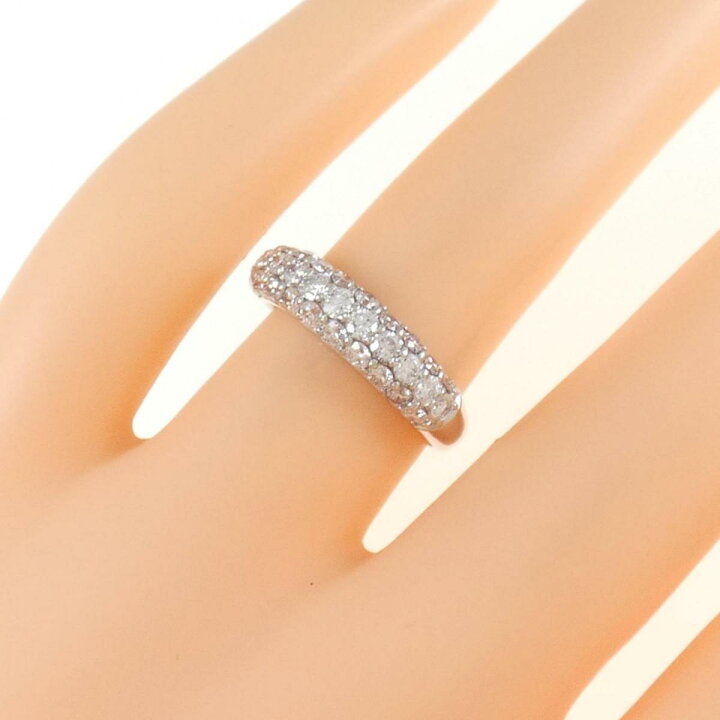 楽天市場】PT パヴェ ダイヤモンド リング 1.00CT【中古】 : KOMEHYO  