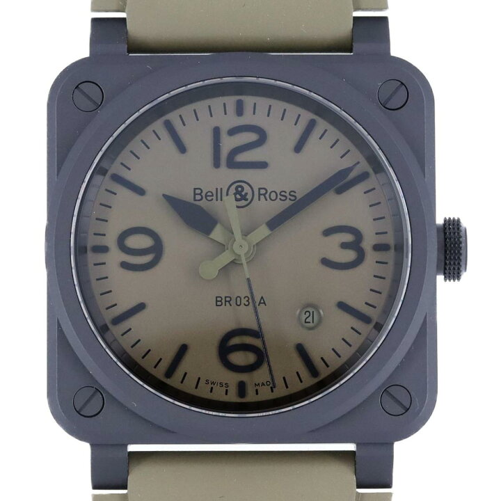 楽天市場】【新品】ベル&ロス BR03 ミリタリーセラミック BR03A-MIL-CE  