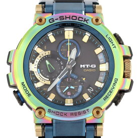 カシオ G-SHOCK・MT-G・20th Anniversary 電波時計 MTG-B1000RB-2AJR その他 ソーラークォーツ【中古】