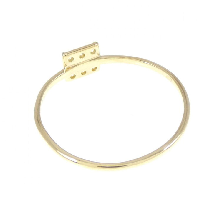 楽天市場】【リメイク】K18YG ダイヤモンド リング 0.1CT【中古  