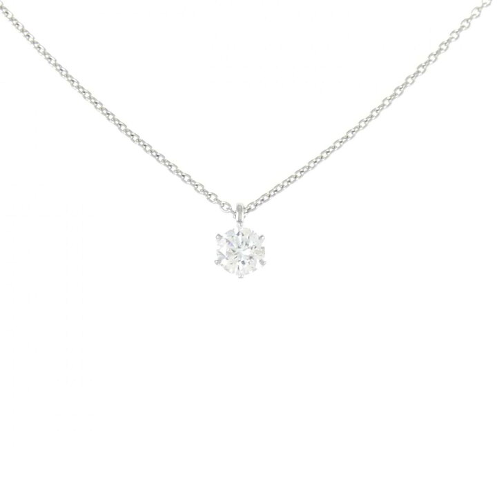 楽天市場】【リメイク】PT ダイヤモンド ネックレス 0.228CT E VS1  