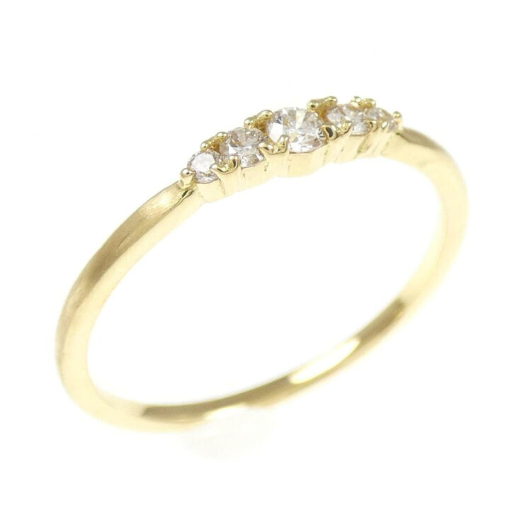 楽天市場】【KOMEHYO】 【新品】K18YG ダイヤモンド リング 0.10CT  