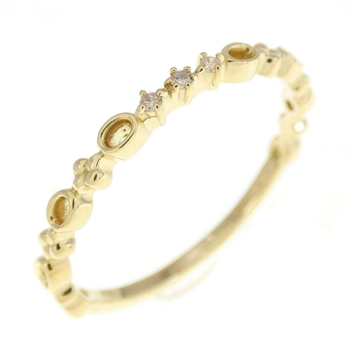 楽天市場】【KOMEHYO】 【新品】K18YG ダイヤモンド リング 0.01CT  