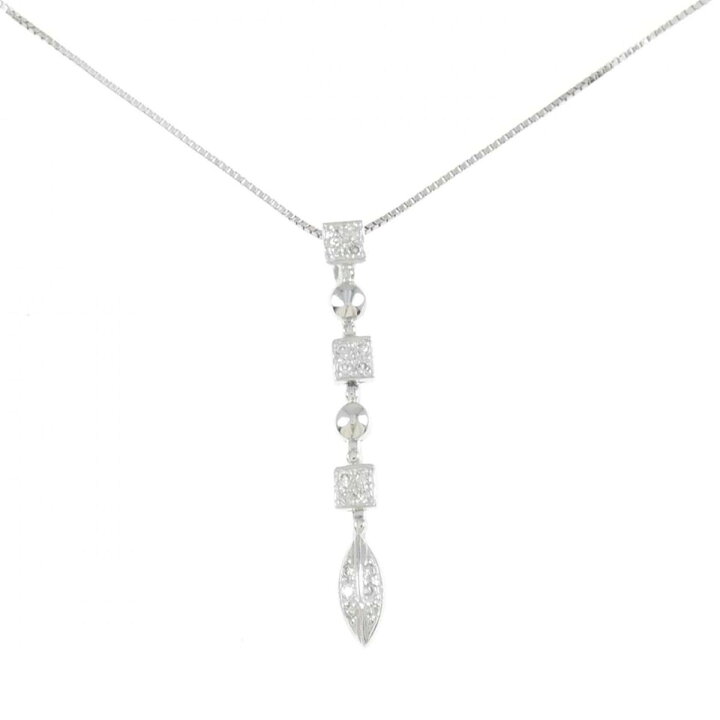 楽天市場】K18WG ダイヤモンド ネックレス 0.10CT【中古】 : KOMEHYO 