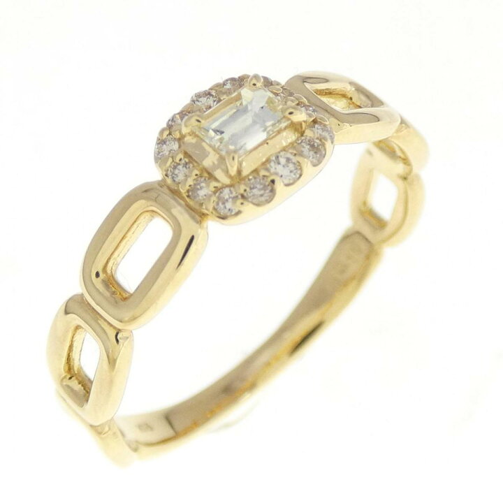 楽天市場】【KOMEHYO】 【新品】K18YG ダイヤモンド リング 0.15CT  
