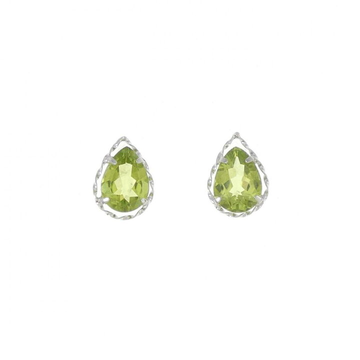 ペリドット ピアス 2.00カラット - ピアス(両耳用) 