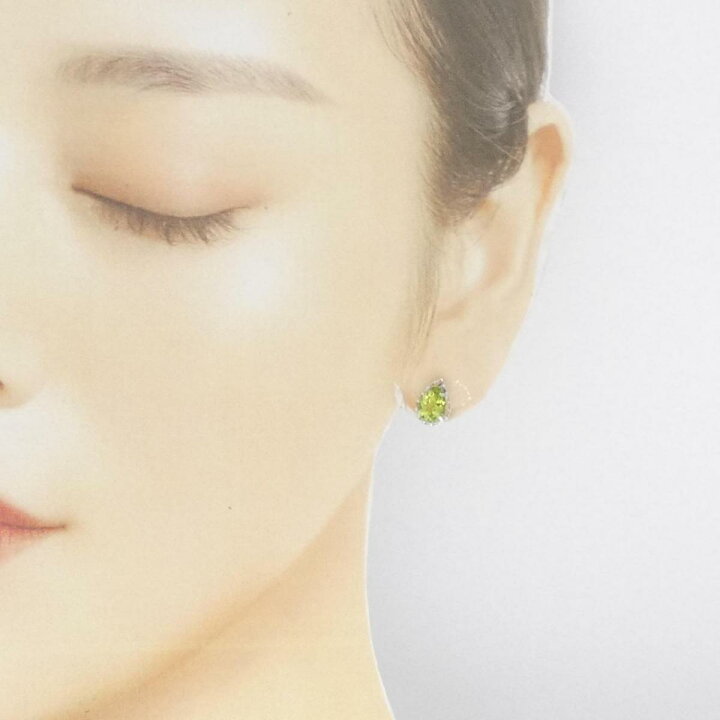 ペリドット ピアス 2.00カラット - ピアス(両耳用) 