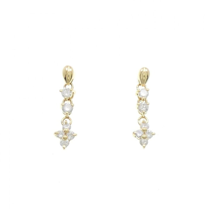 楽天市場】K18YG ダイヤモンド ピアス 0.30CT【中古】 : KOMEHYO  