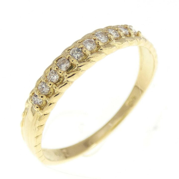 楽天市場】K18YG ダイヤモンド リング 0.10CT【中古】 : KOMEHYO  