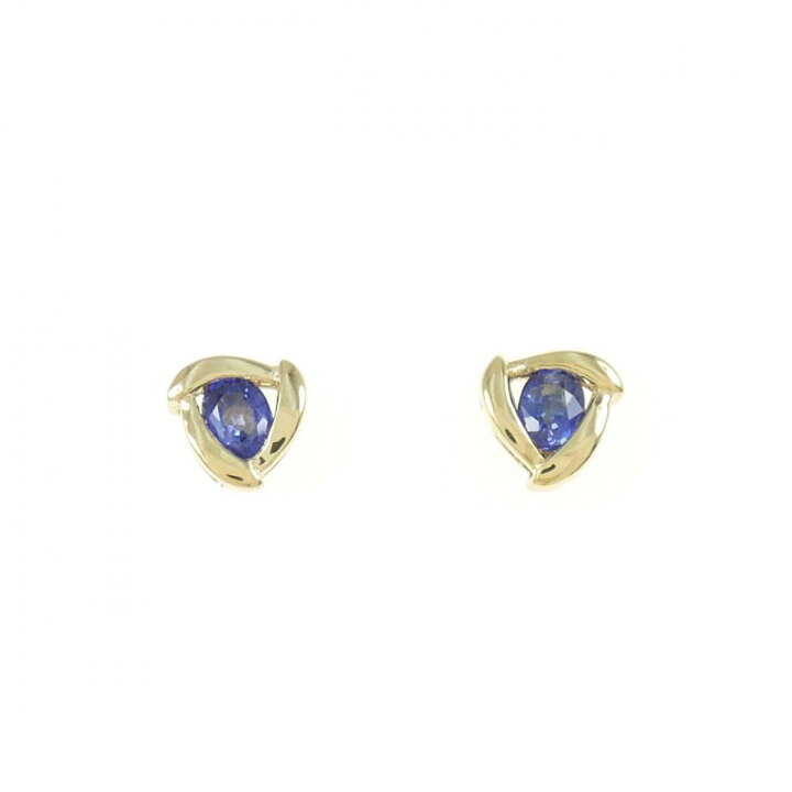 楽天市場】750YG/K18YG サファイヤ ピアス【中古】 : KOMEHYO  