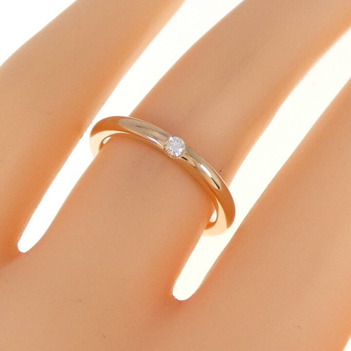 楽天市場】750PG ダイヤモンド リング 0.04CT【中古】 : KOMEHYO  