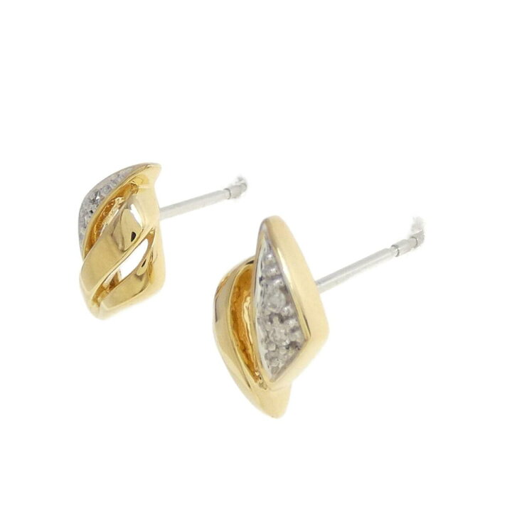 楽天市場】750YG/750WG/K18WG ダイヤモンド ピアス【中古】 : KOMEHYO  