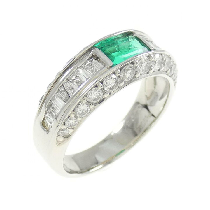 楽天市場】PT エメラルド リング 0.406CT【中古】 : KOMEHYO  
