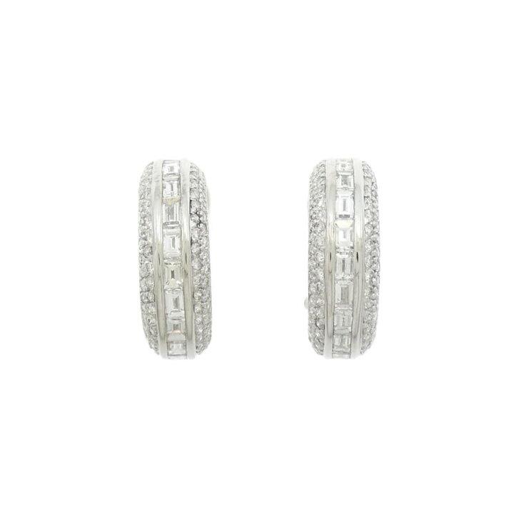 楽天市場】PT/K14WG ダイヤモンド イヤリング 4.22CT【中古 