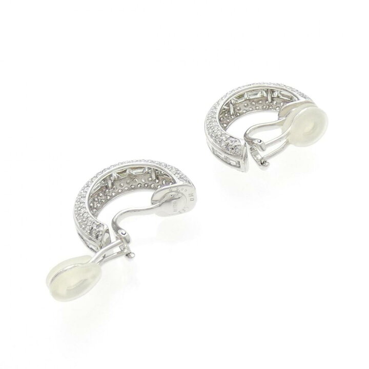 楽天市場】PT/K14WG ダイヤモンド イヤリング 4.22CT【中古 