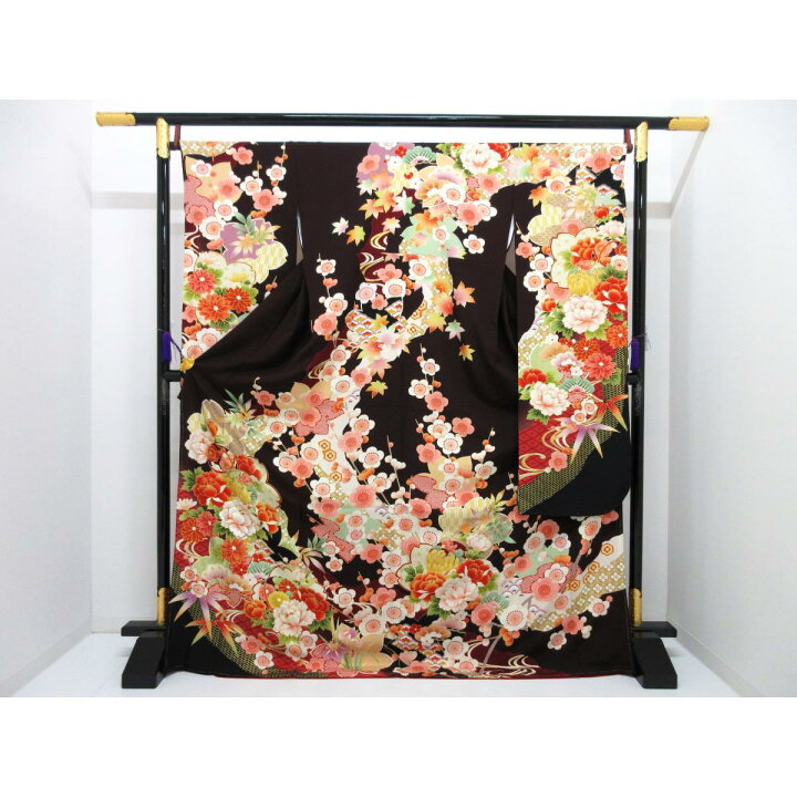楽天市場】振袖 友禅金彩加工 刺繍入り【中古】 : KOMEHYO ONLINESTORE  