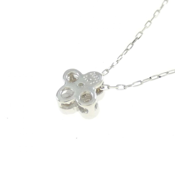 楽天市場】【新品】PT フラワー ダイヤモンド ネックレス 0.10CT【新品  