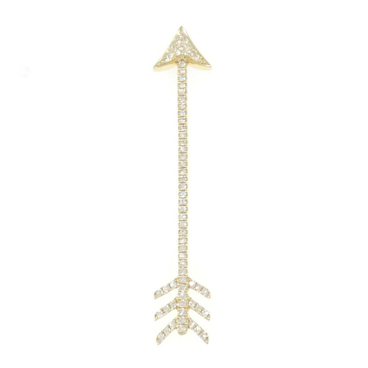 楽天市場】ビジュードエム キューピット ピアス 0.19CT 片耳【中古  