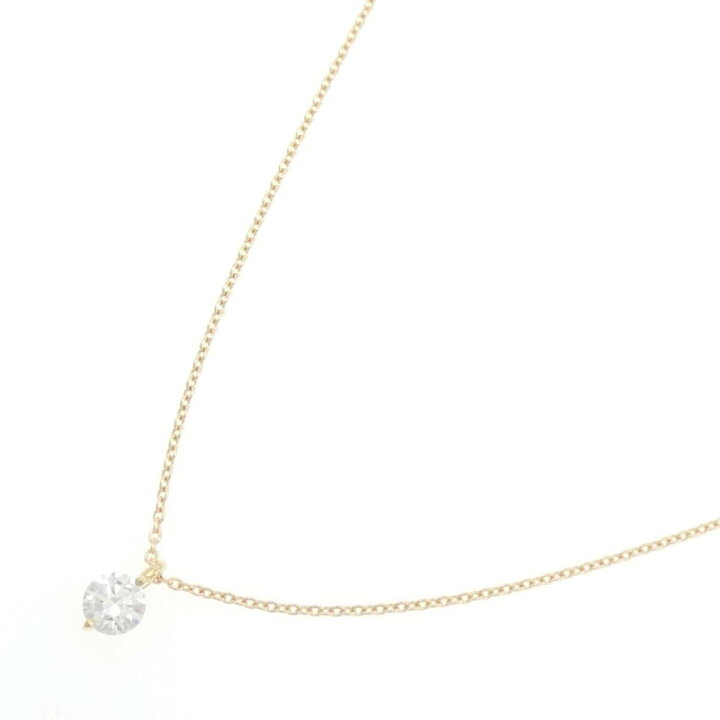 楽天市場】【リメイク】K18YG ダイヤモンド ネックレス 0.220CT G VS1  