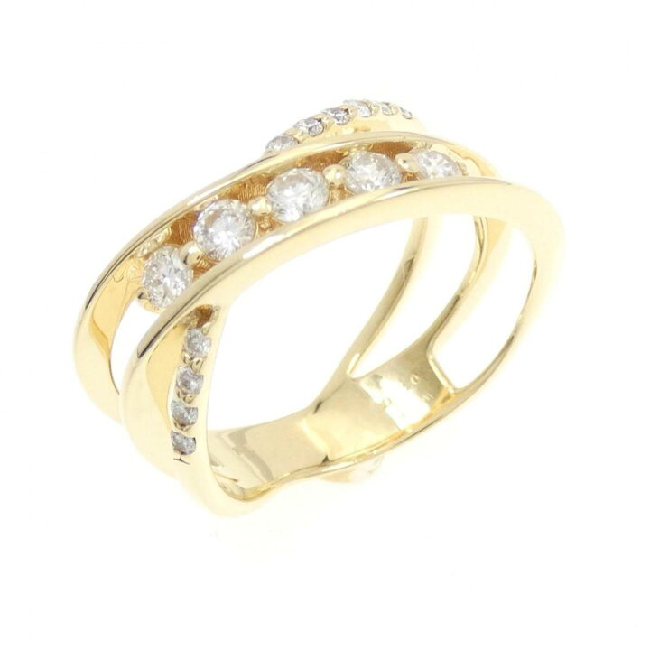 楽天市場】【KOMEHYO】 K18YG ダイヤモンド リング 0.40CT【中古  