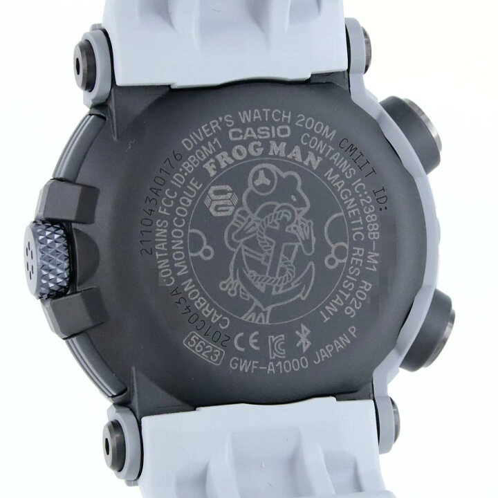 楽天市場】カシオ G-SHOCK・フロッグマン・ロイヤルネイビー 電波時計  