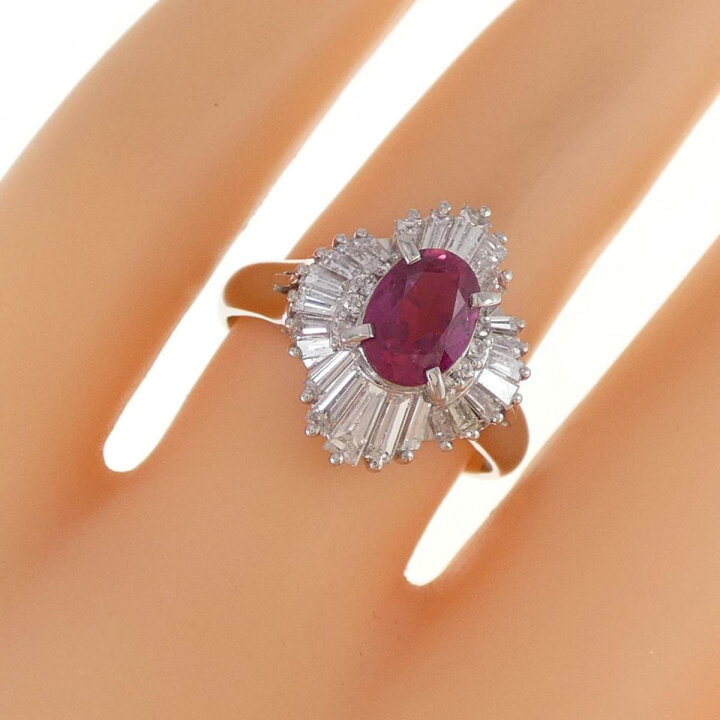 楽天市場】PT ルビー リング 1.26CT【中古】 : KOMEHYO ONLINESTORE  