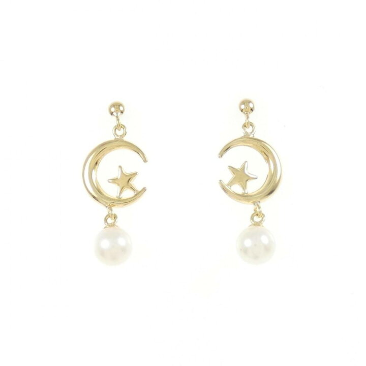 楽天市場】【KOMEHYO】 【新品】K18YG アコヤパール ピアス 4.3mm  