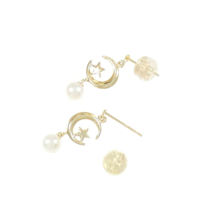 楽天市場】【KOMEHYO】 【新品】K18YG アコヤパール ピアス 4.3mm  