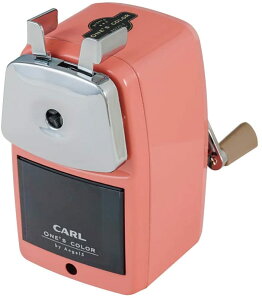【メーカー製造終了】カール事務器 鉛筆削り エンゼル5 ロイヤル3 ピンク A5RY3-P