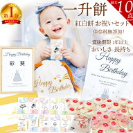 【数量限定★プレゼント付】一升餅 最大10点 お祝い リュック セット 名入れ 一生餅 小分け《無添加★日…