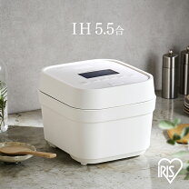 楽天市場】炊飯器 5.5合 アイリスオオヤマerc-ie50-wの通販