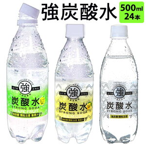 友桝飲料 強炭酸水 レモン 500ml 24本 Pet 水 ミネラルウォーター 炭酸水 価格比較 価格 Com