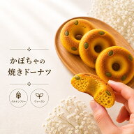 かぼちゃ ベイクドドーナツ 白砂糖不使用 卵不使用 乳製品不使用 グルテンフリー ビーガン