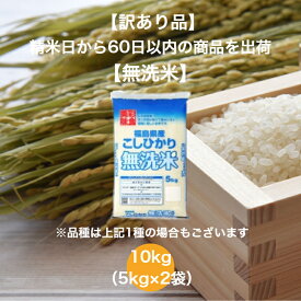 【訳あり品】 【無洗米】 【送料無料】 ランダムセット 10kg 福島県産 こしひかり 岩手県産 無洗米 お米 精米 むらせ むらせライス 国産 白米 10キロ 米 コメ こめ