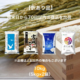 【訳あり品】 【送料無料】 ランダムセット 10kg 青森県産 はれわたり 宮城県産 ササニシキ 新潟県産 こしひかり 北海道産 ななつぼし 宮城県産 だて正夢 お米 精米 むらせ 国産 白米 10キロ 米 コメ こめ むらせライス
