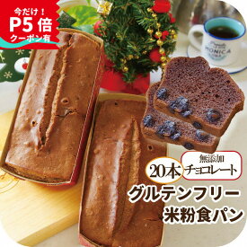 ＼今だけP5倍中★／ チョコレート グルテンフリー 米粉パン 20本 食パン 天然酵母 グルテンフリーパン 米粉 パン 美味しい お取り寄せ 国産 米 お菓子 個包装 市販 プチギフト 手土産 お礼 常温 日持ち おやつ 保存食 朝食 非常食 ギフト 米パン プレゼント ランキング 楽天