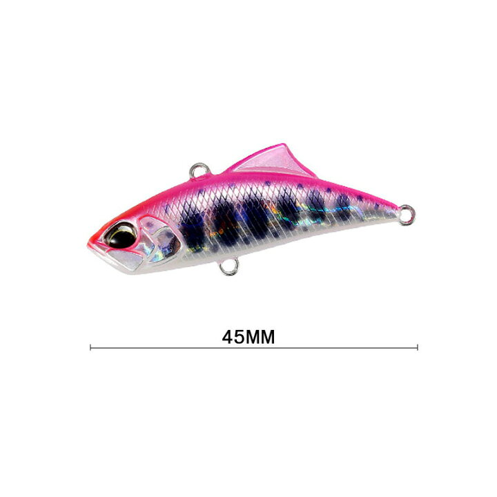 楽天市場 シンキングバイブレーション ルアー フック付き 5 3g 45mm ノイズ Vib 振動 ハードルアー 釣り具 偽餌 人工餌 バス釣り ナマズ トラウト など対応可能 未来くらしショップ