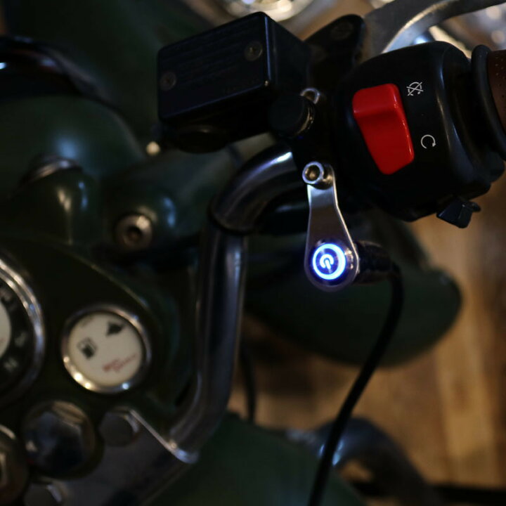 楽天市場】金属ボタン LEDライト付 22mm汎用 ハンドルスイッチ 集中スイッチ ライト オートバイ ハンドルバー スイッチ 多機能  バイクブレーキフォグ ヘッドライト ハンドル オン/オフ グリップスイッチ (スイッチ数量3) : 未来くらしショップ