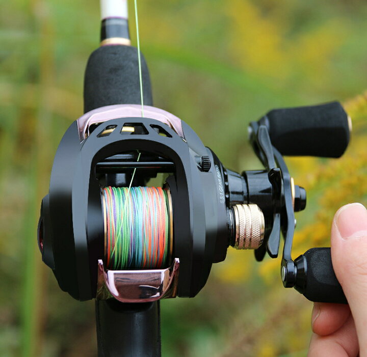 楽天市場 リール ベイトリール 軽量 ベイトフィネス 軽量ルアー 最大ドラグ5kg ギア比6 5 1 アルミスプール 海釣り 淡水釣り 両用 超強力マグネットブレーキ 左ハンドル 強力マグネット 左ハンドル 右ハンドル 未来くらしショップ